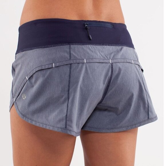Lululemon Run: Speed Short Deep Indigo - Picture 6 of 6